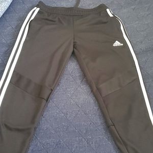Adidas soccer pants. Tapered at leg - size XS